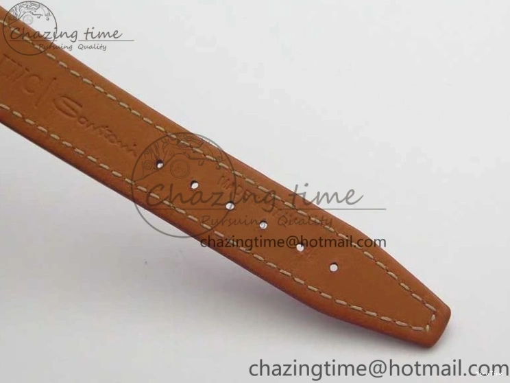 MIROTIME 0317 Portofino Automatic 37 SS M+F 1:1 Best Edition Silver Dial RG Markers on Red Crocodile Strap A Reliable 7154